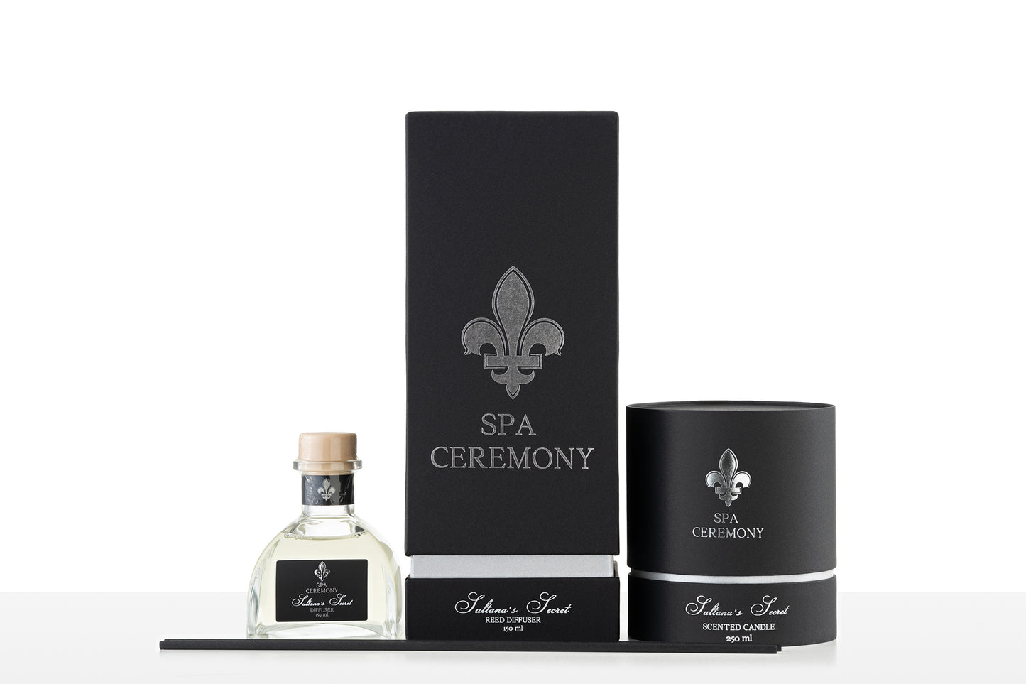 Парфумований набір “Sultana’s Secret”: Свічка 250g та аромадифузор 150ml