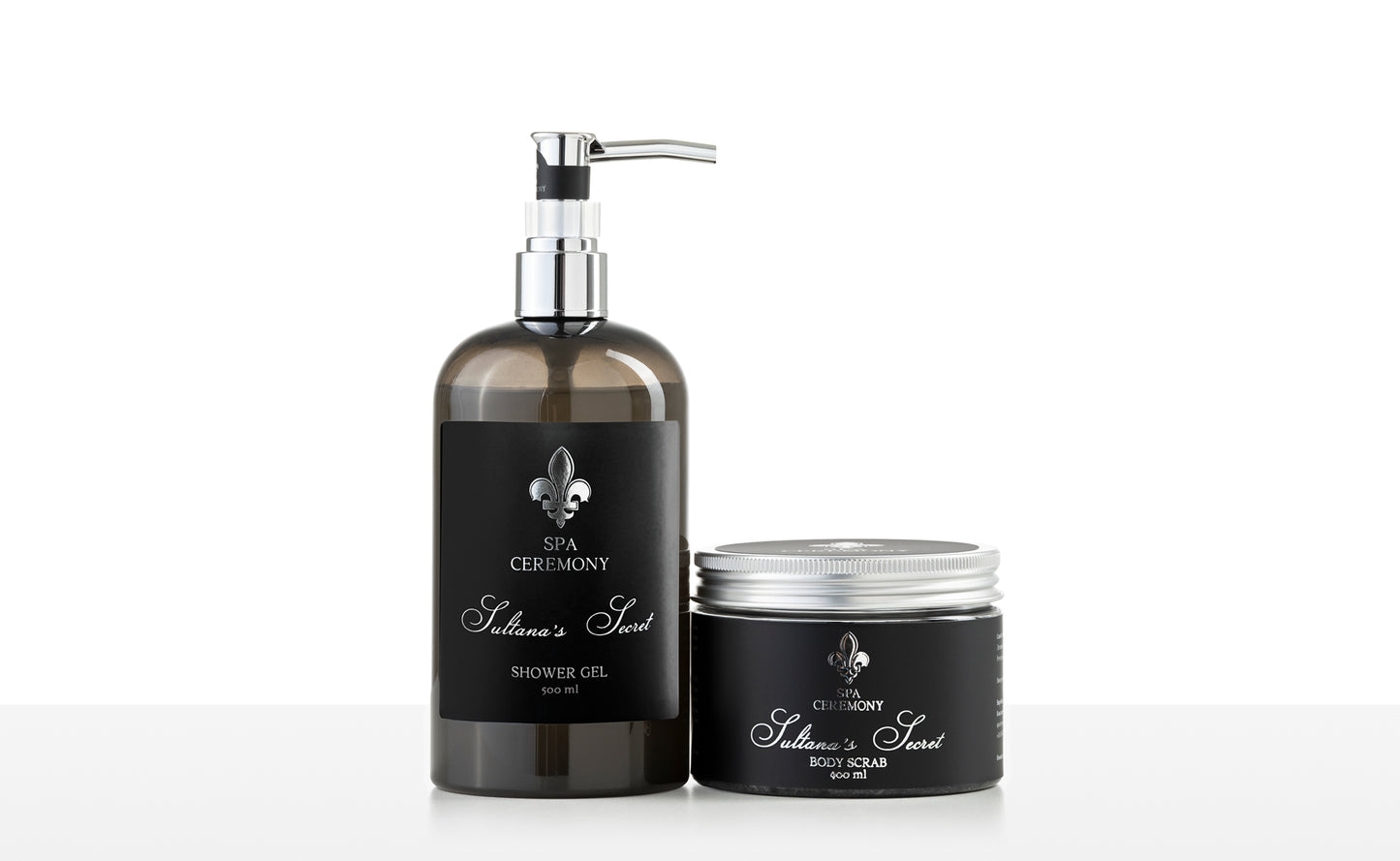 Perfumed set “Sultana's Secret“: Body gel and scrub